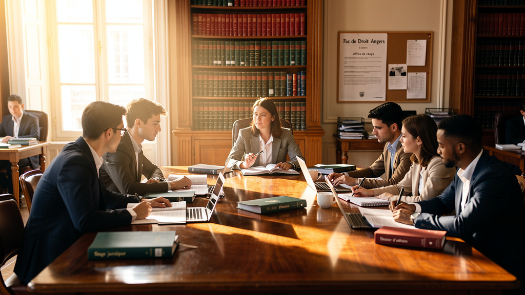 Fac de droit Angers : l'importance des stages en 2026